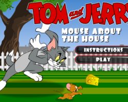 Tom And Jerry In Mouse About The House 42468