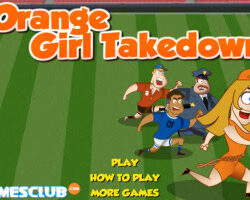 Orange Girl Takedown