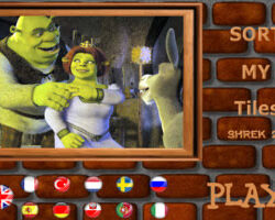 Sort My Tiles Shrek 2