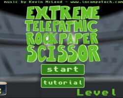 Extreme Telepathic Rock Paper Scissor