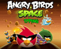 Angry Birds Space Typing